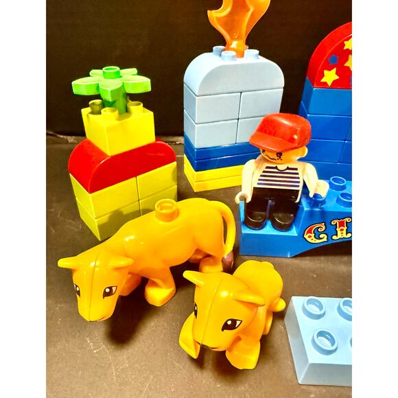 Mixed Lego Duplo My First Circus 10504 replacement blocks animals special pcs - Picture 2 of 6
